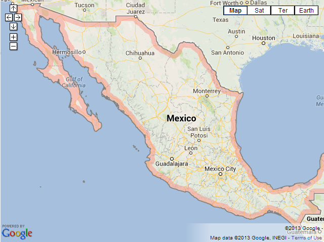 Mexico Map