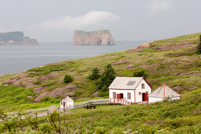 View of Percé rock from Bonaventure Island Andrea Schaffer by on Flickr